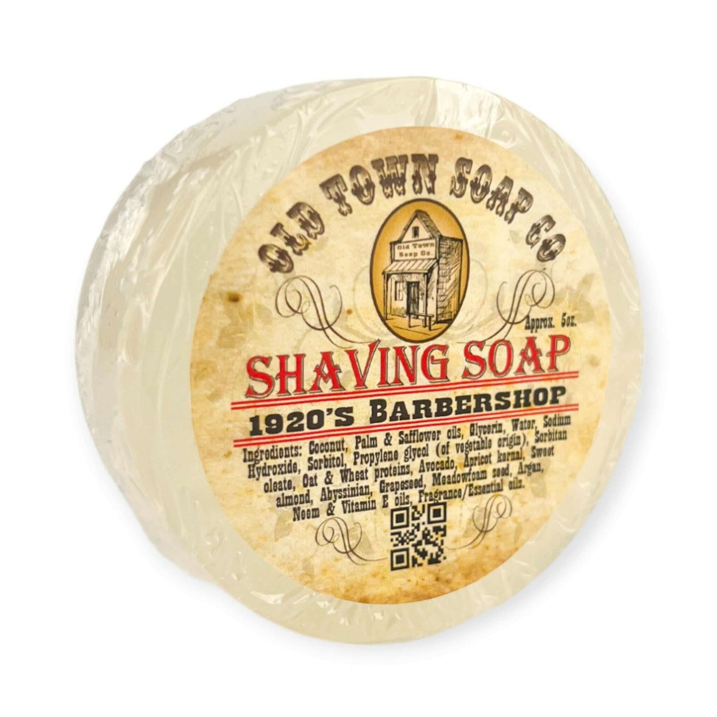Old-School Shaving Soap Puck