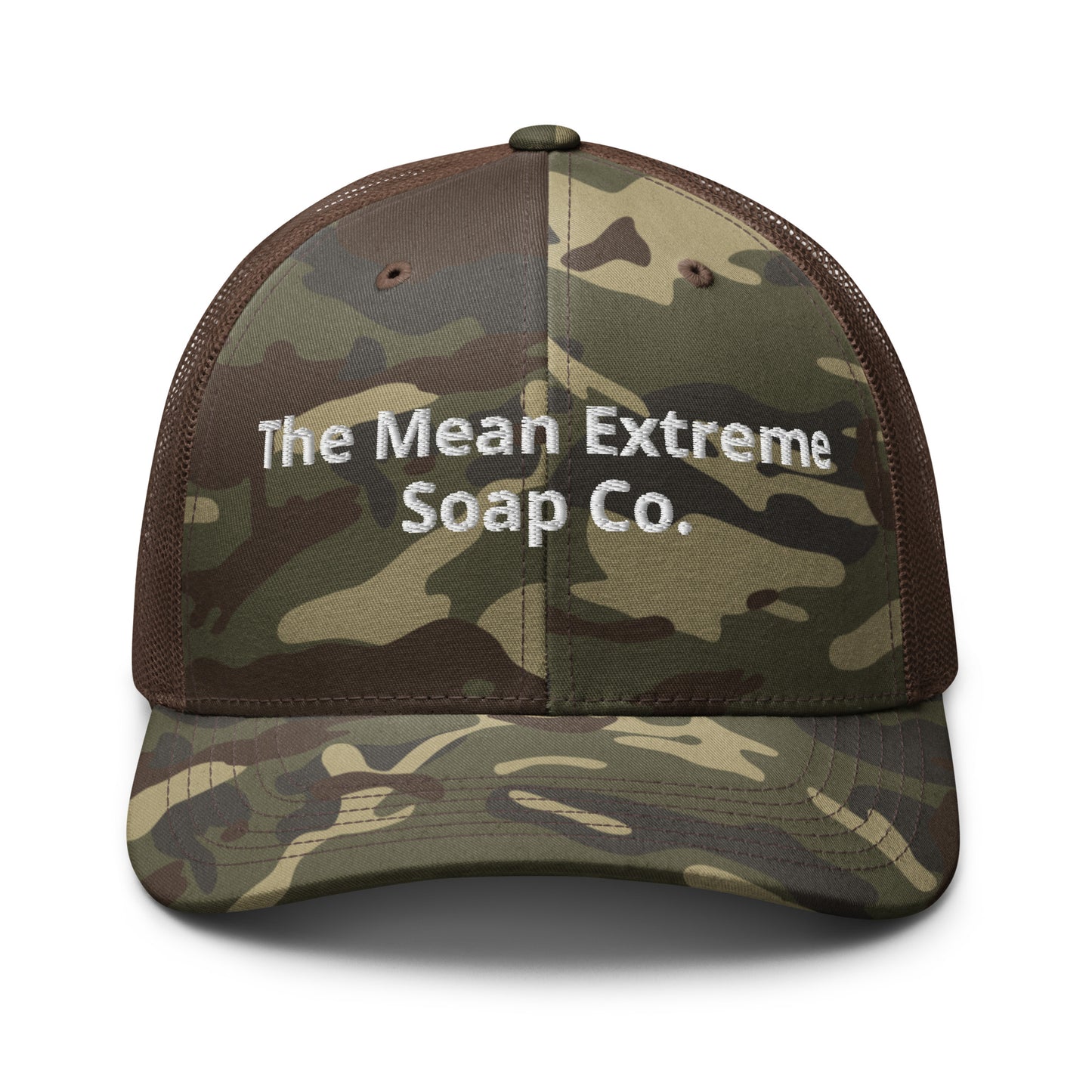 The Mean Extreme Recon Camo Trucker Hat