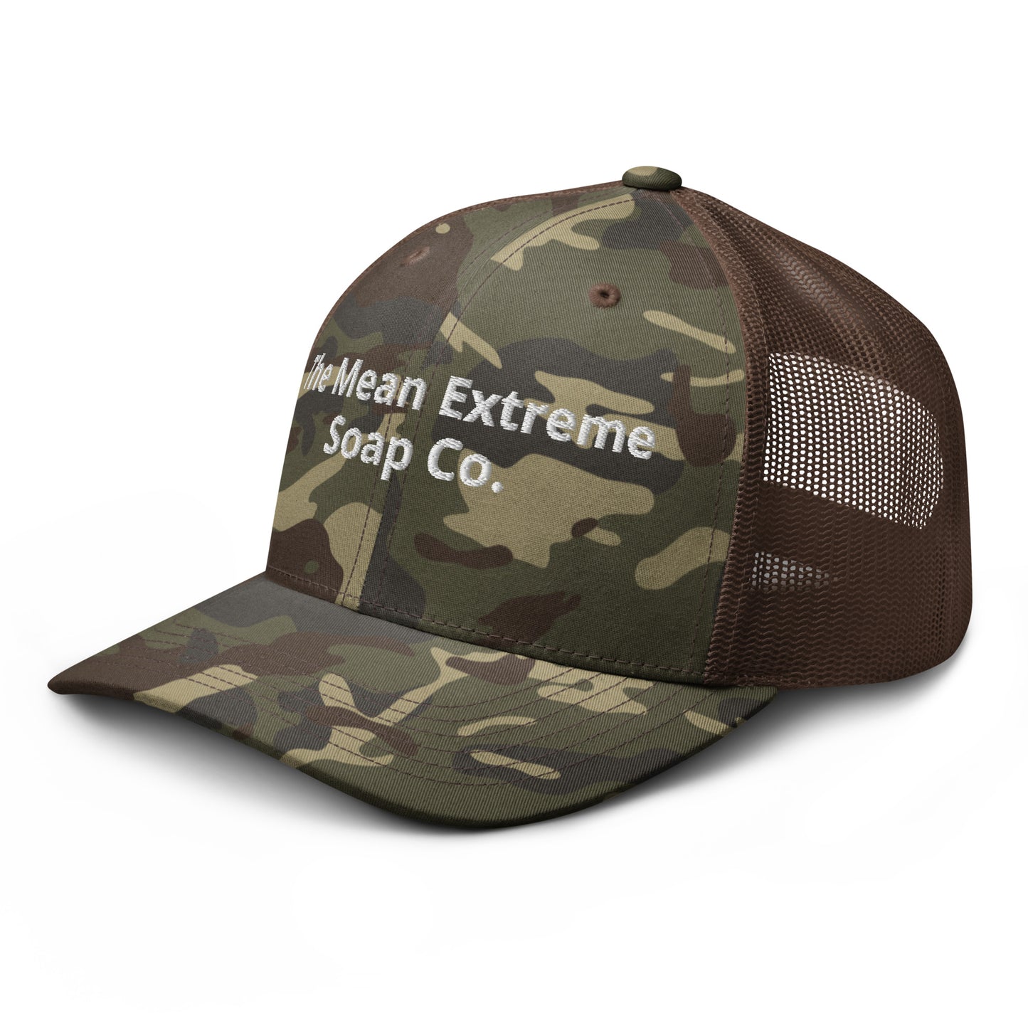 The Mean Extreme Recon Camo Trucker Hat