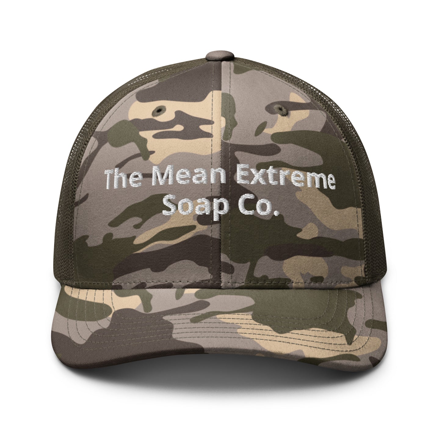The Mean Extreme Recon Camo Trucker Hat